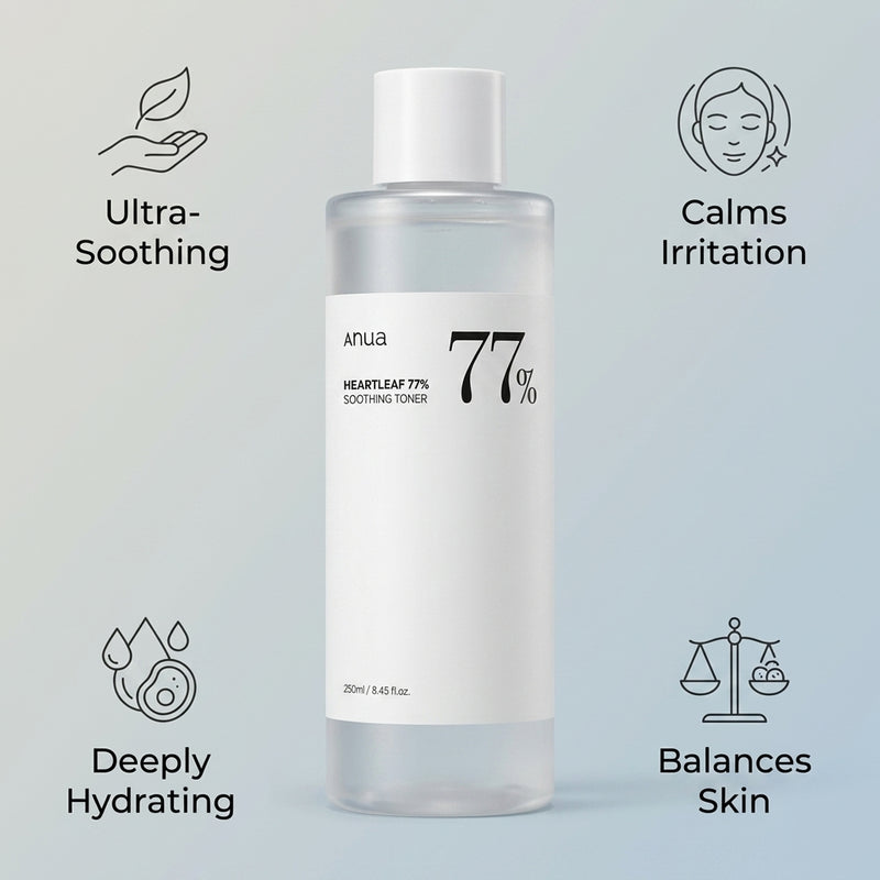 Anua Heartleaf 77% Soothing Toner 250ml
