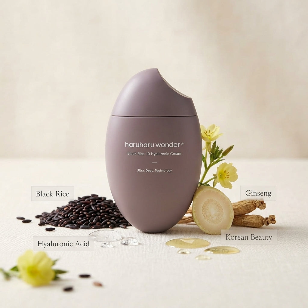 Haruharu Wonder Black Rice 10 Hyaluronic Cream 50ml