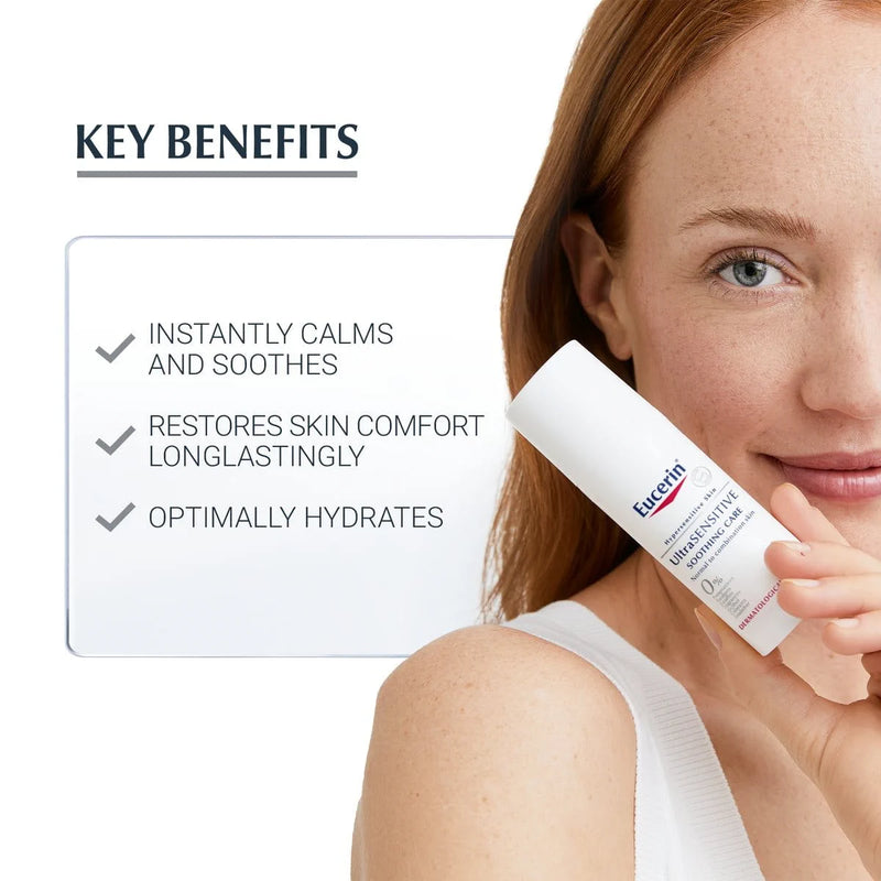 Eucerin UltraSENSITIVE Soothing Norm/comb(50ml)