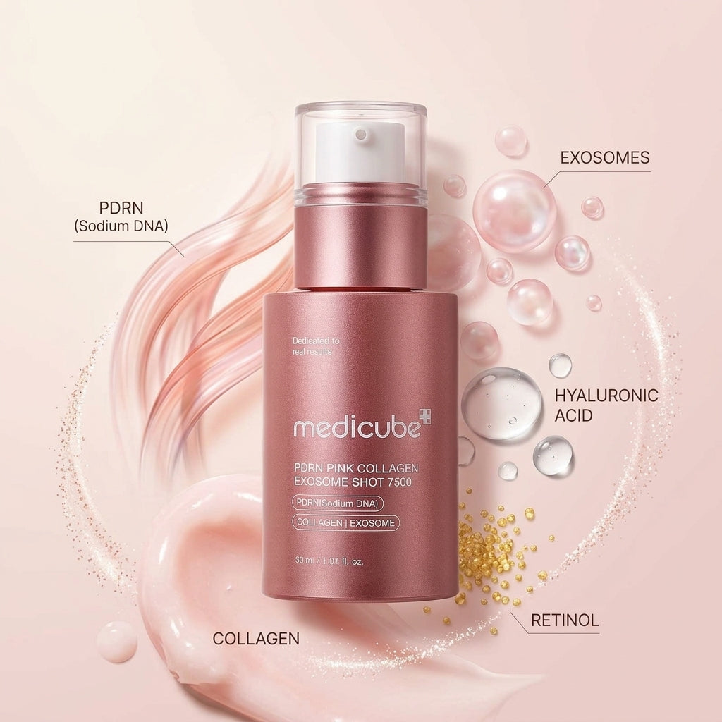 Medicube PDRN Pink Collagen Exosome Shot 7500 30ml