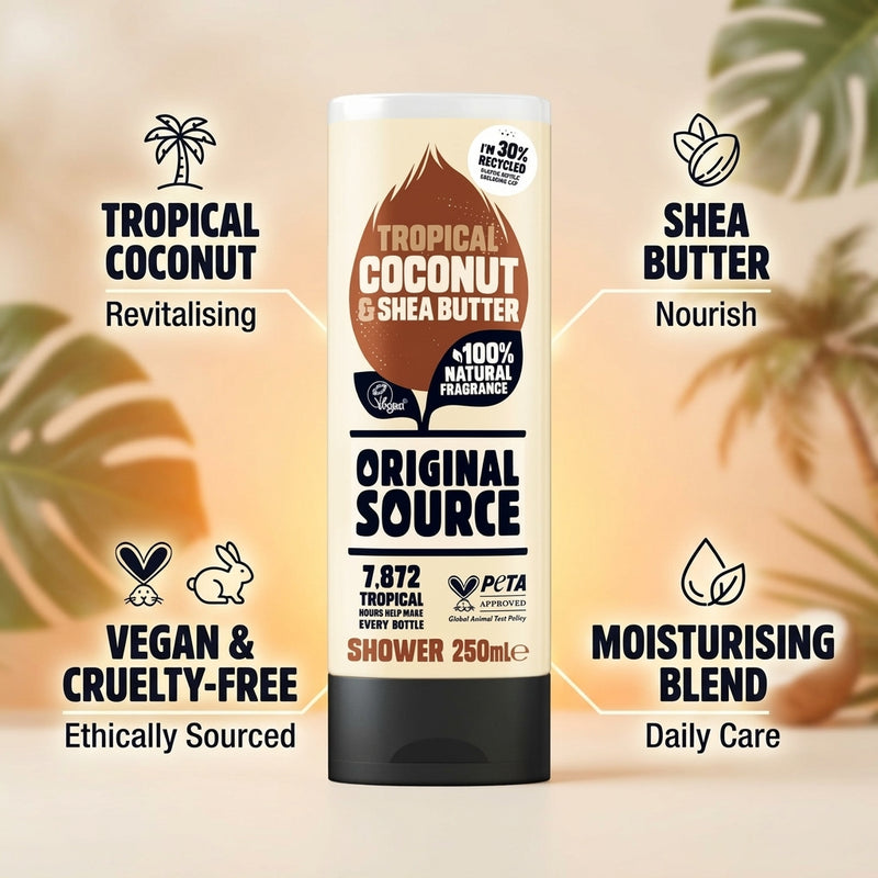 Original Source Coconut & Shea Shower Gel 250ml