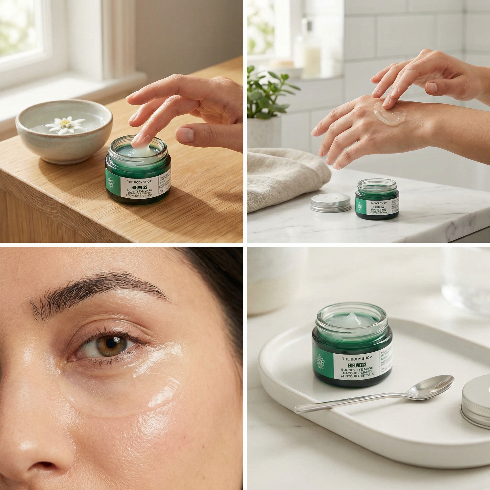 The Body Shop Edelweiss Bouncy Eye Mask 20ml