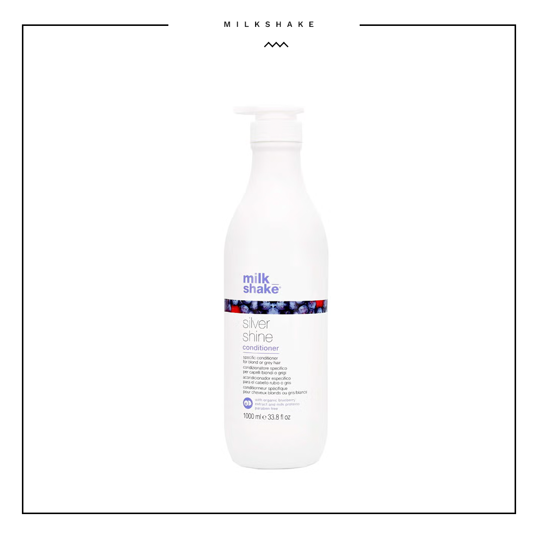 Milk Shake Silver Shine Conditioner 1000ml Professional Hair Care