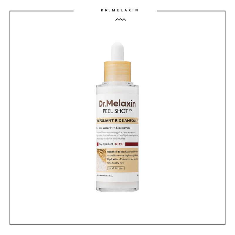 Dr. Melaxin Peel Shot Exfoliant White Rice Ampoule 80ml
