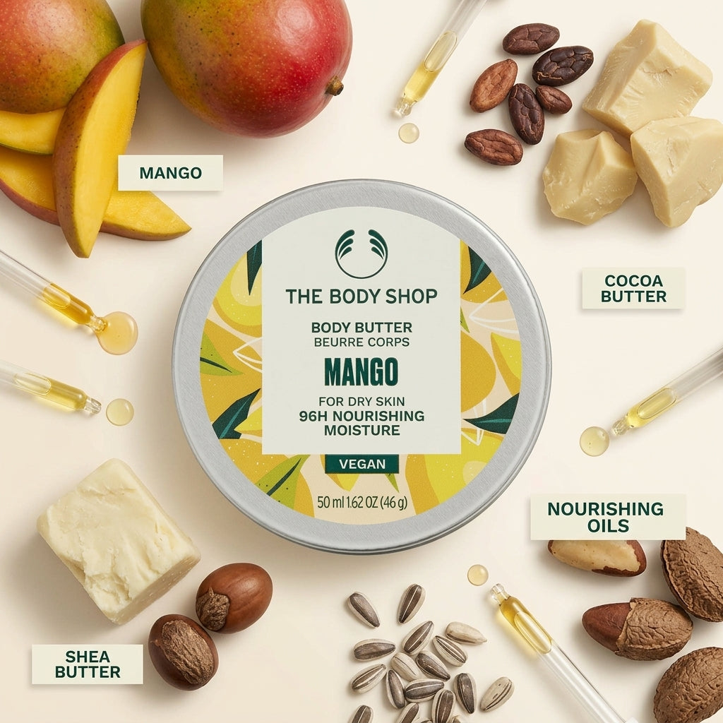 The Body Shop Mango Body Butter 50ml