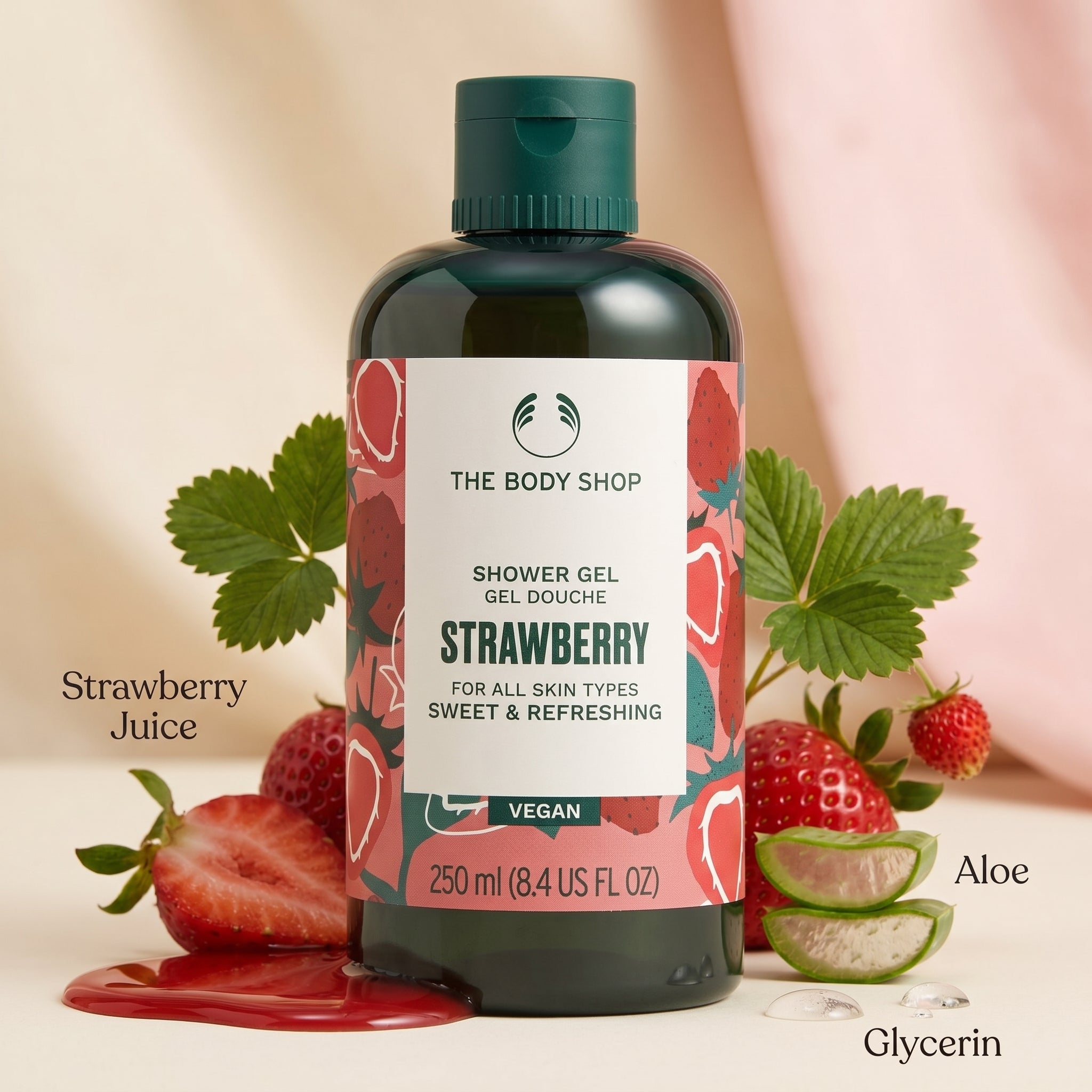 The Body Shop Strawberry Shower Gel 250ml