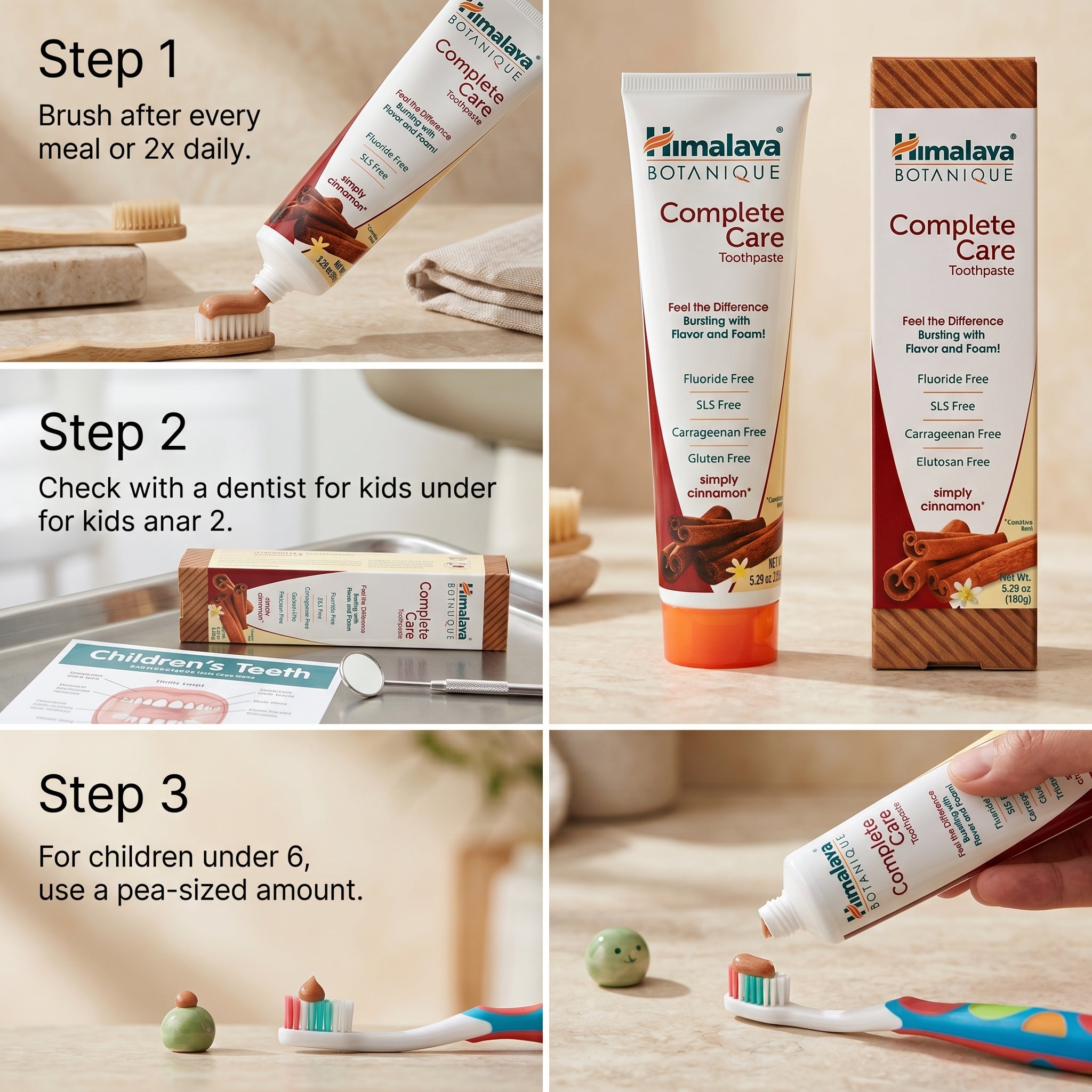 Himalaya Herbals Complete Care Cinnamon Toothpaste