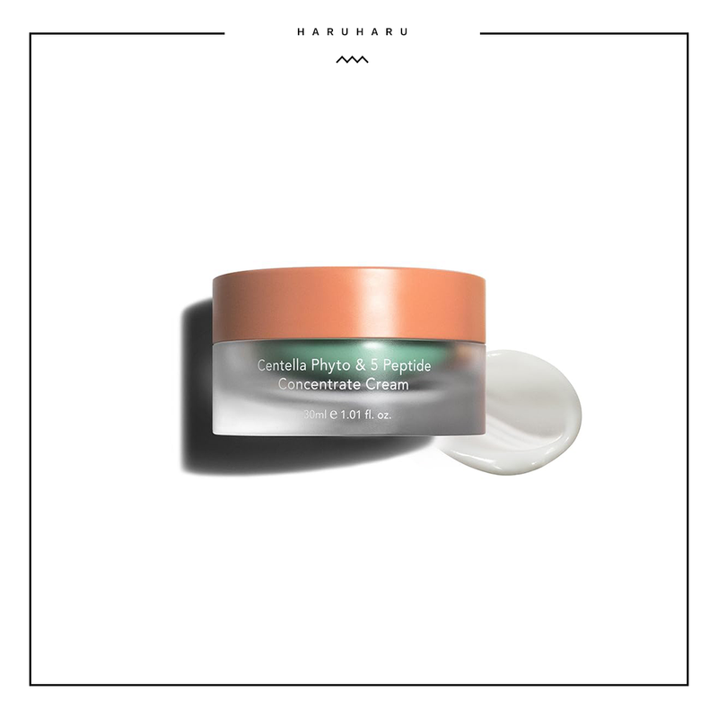 Haruharu Wonder Centella Phyto & 5 Peptide Concentrate Cream 30ml
