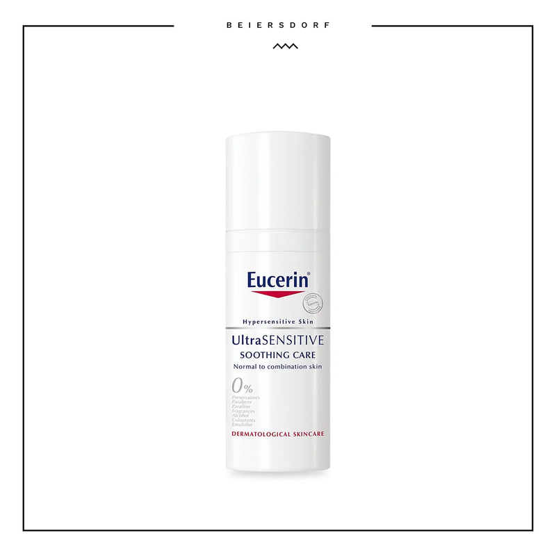 Eucerin UltraSENSITIVE Soothing Norm/comb(50ml)