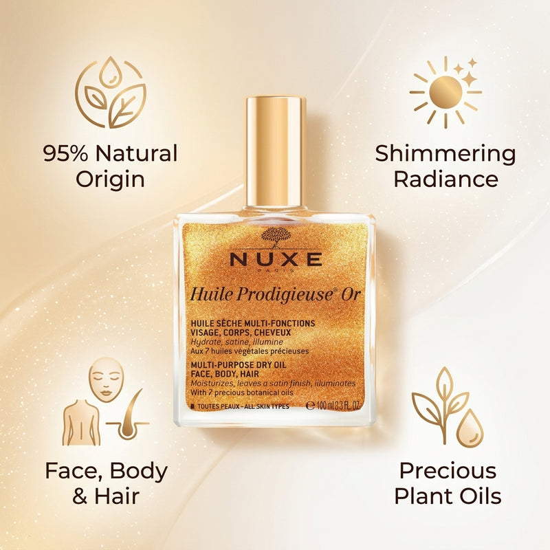 Nuxe Huile Prodigieuse Or Multi-Purpose Dry Oil 100ml