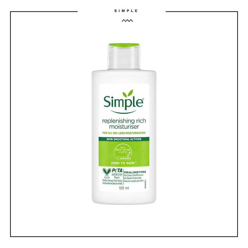 Simple Replenishing Rich Moisturiser 125ml