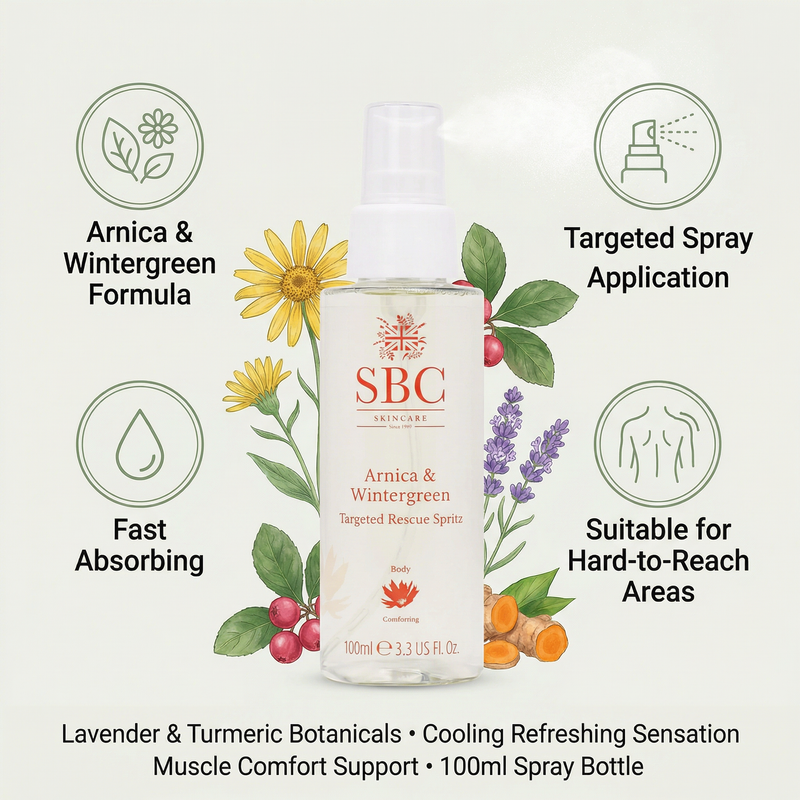 SBC Skincare Arnica & Wintergreen Targeted Rescue Spritz 100ml