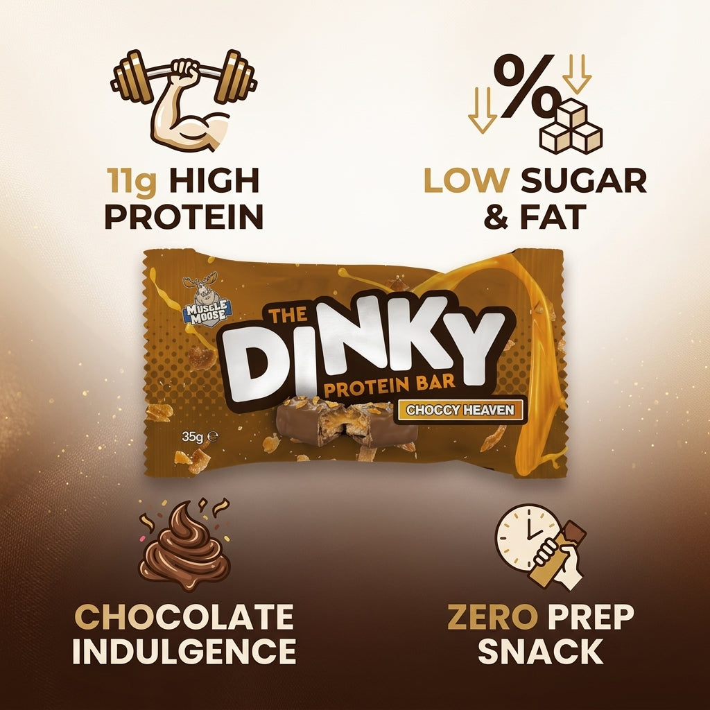 Muscle Moose Dinky Bar Choccy Heaven 35g