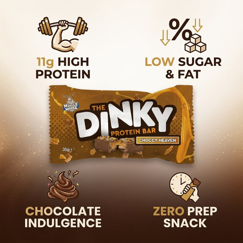 Muscle Moose Dinky Bar Choccy Heaven 35g