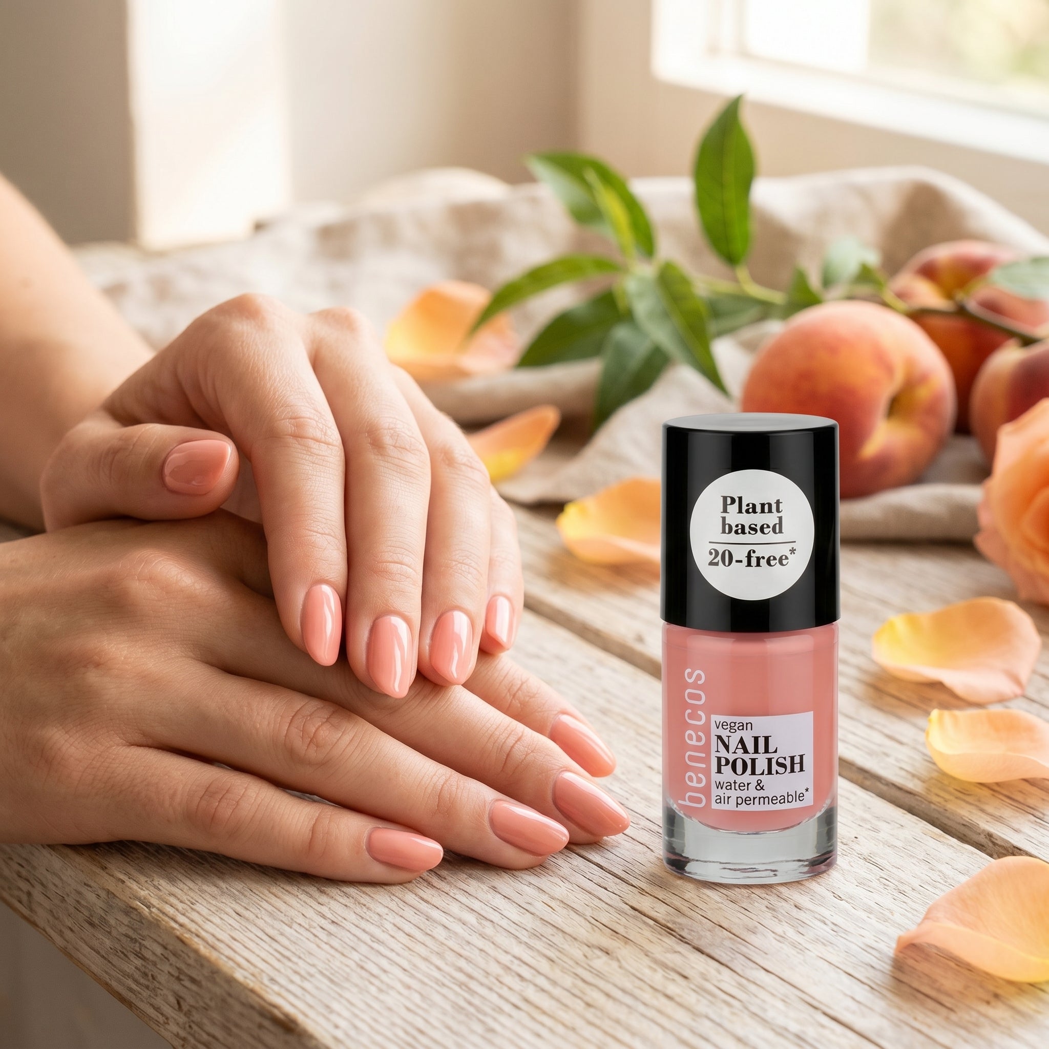 Benecos Nail Polish Peach Sorbet 5ml