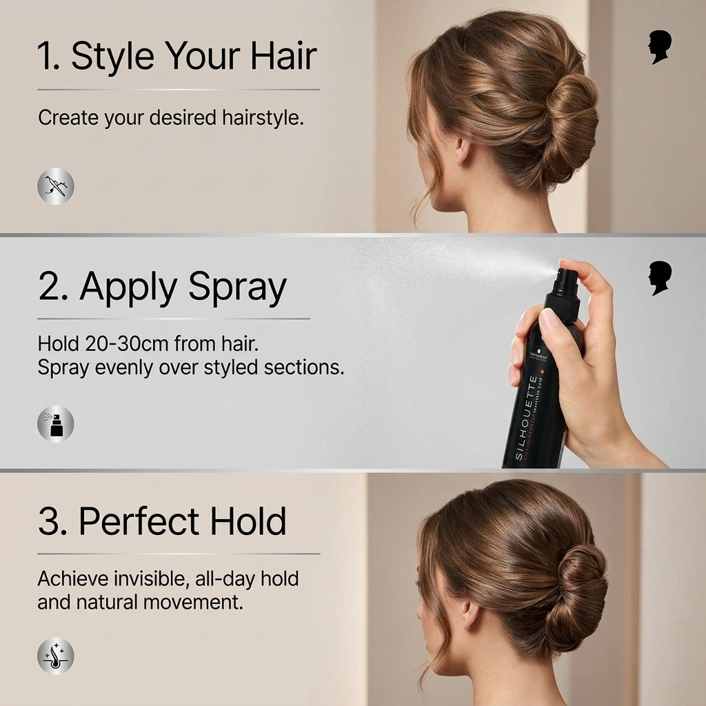 Schwarzkopf Silhouette Classic Formula Invisible HoldPump Spray Super Hold 200ml