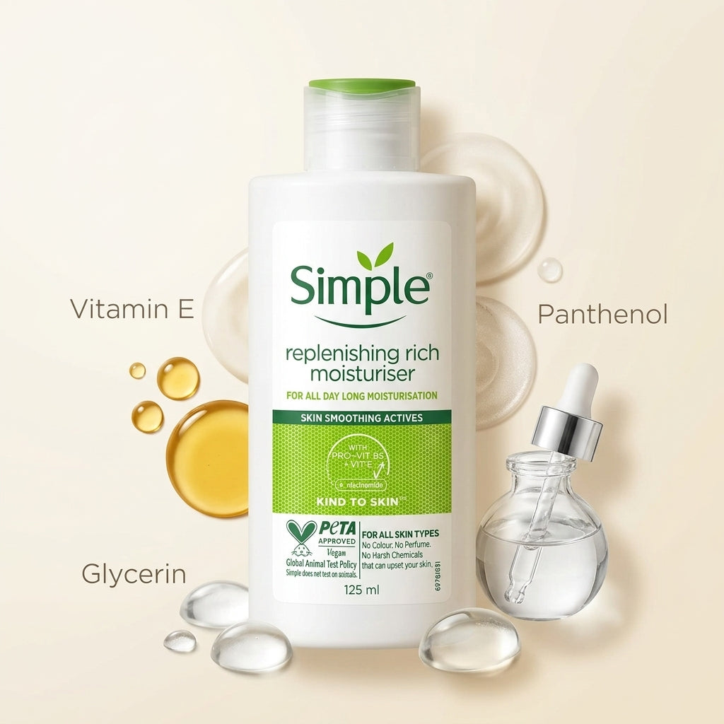 Simple Replenishing Rich Moisturiser 125ml