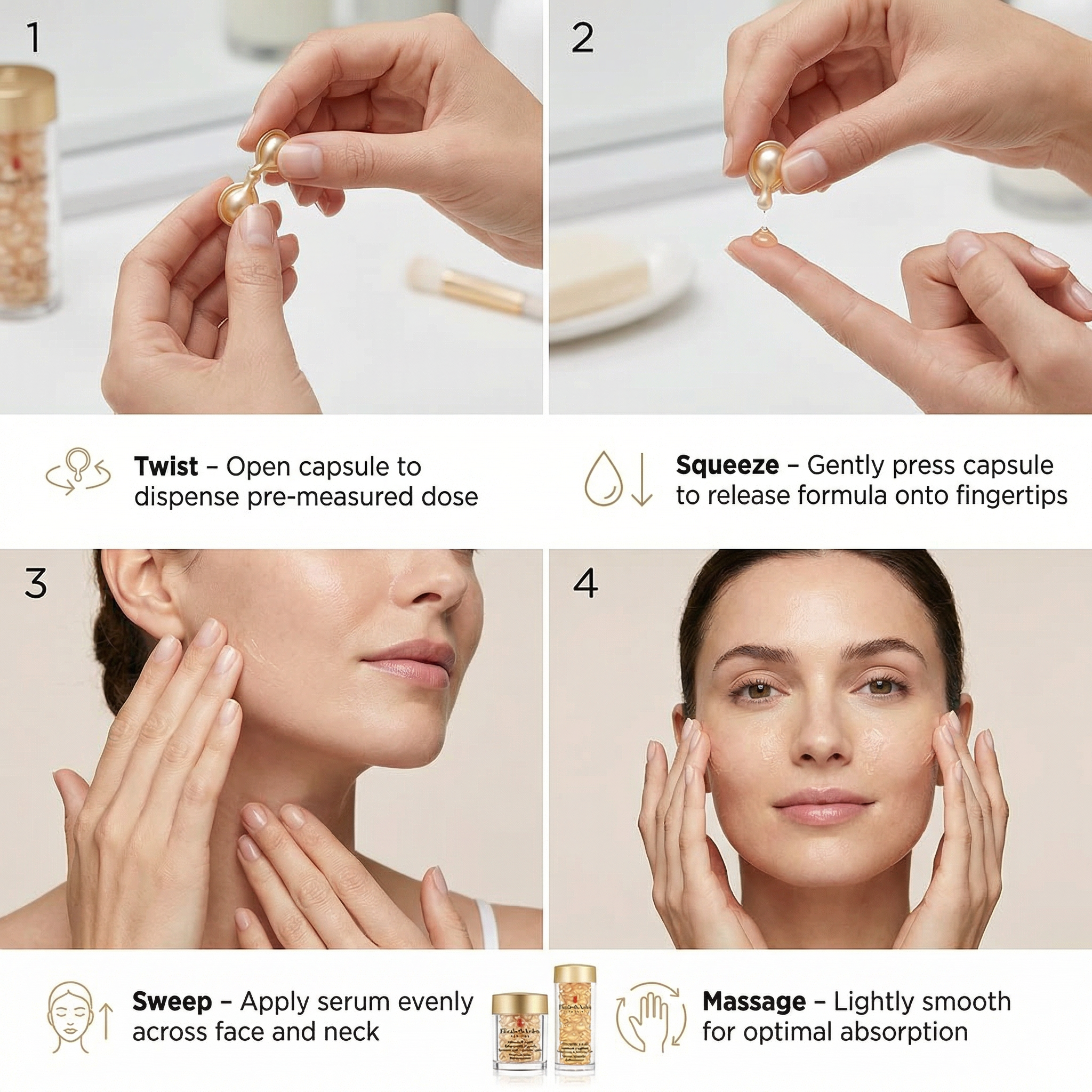 Elizabeth Arden Ceramide Advanced Light Strengthening & Refining Serum 60 Capsules 28ml
