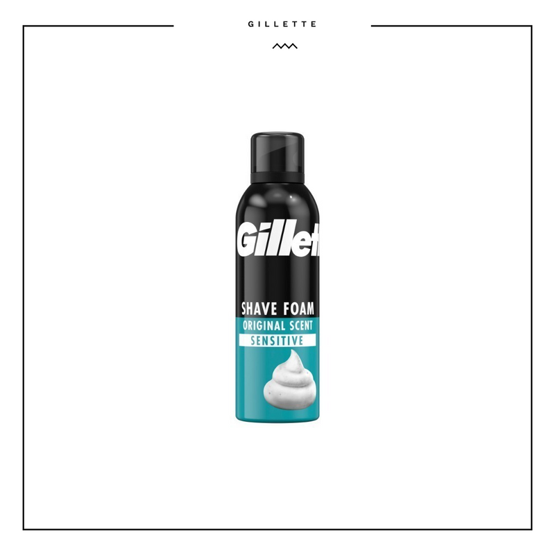 Gillette Classic Shave Foam Sensitive 200ml