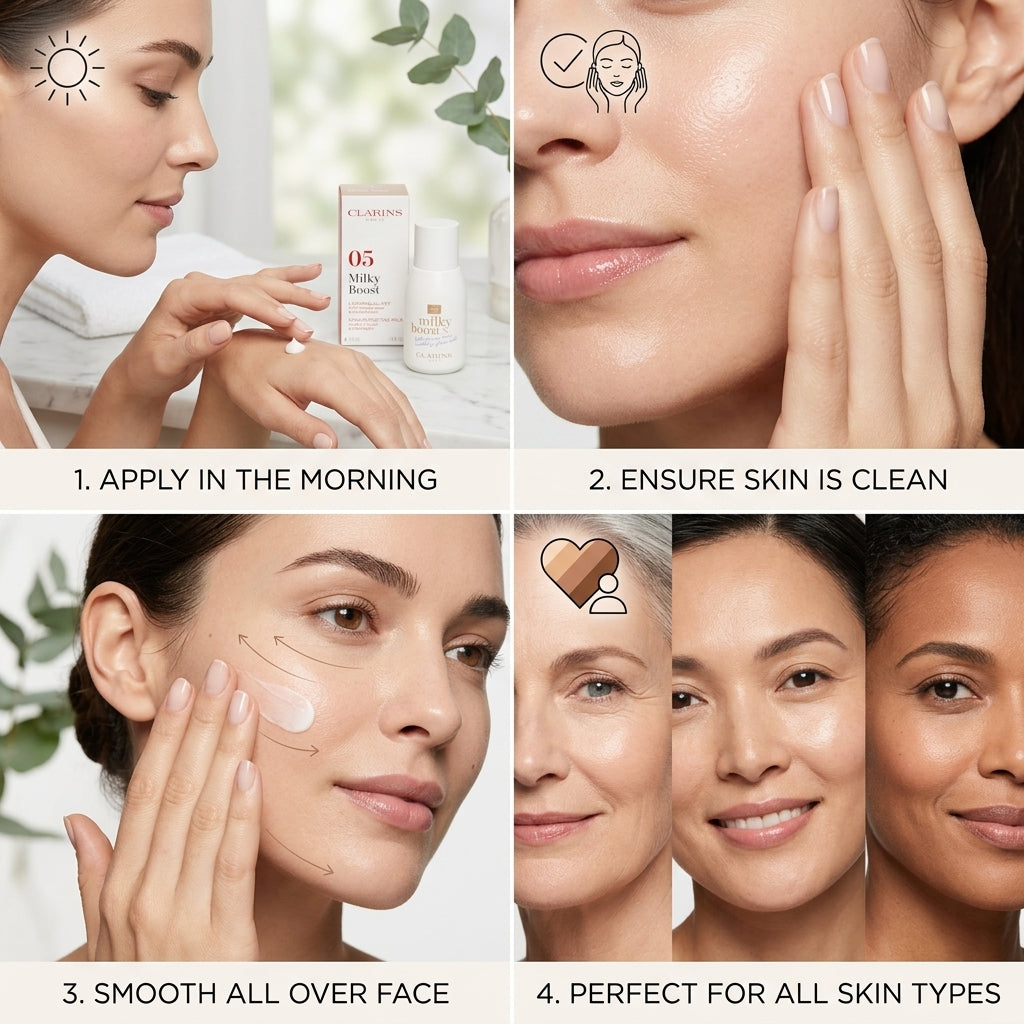 Clarins 05 Milky Sandalwood Boost Skin-Perfecting Milk 50ml