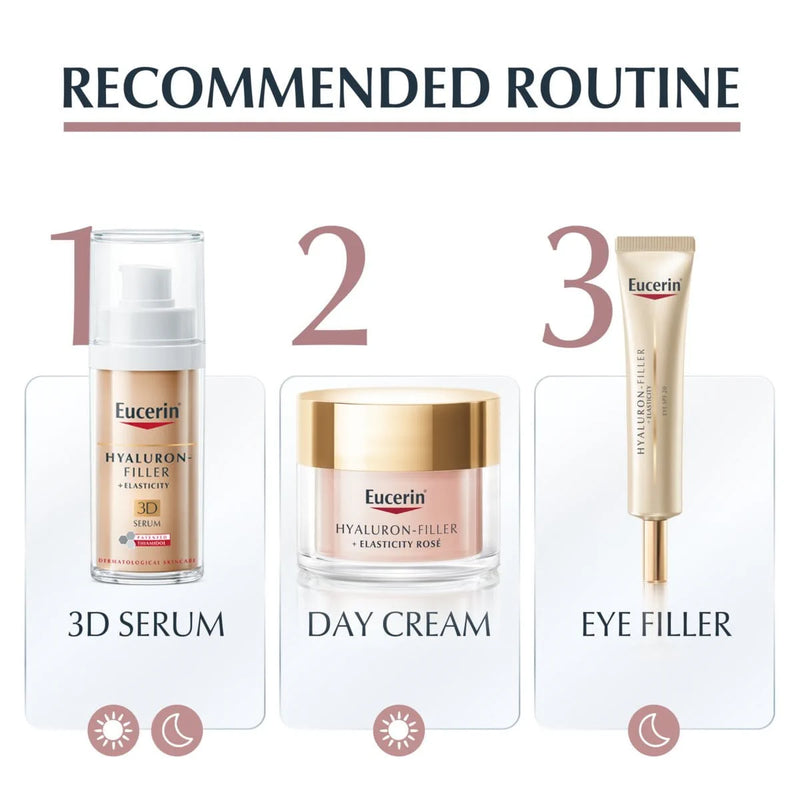 Eucerin Hyaluron-Filler + Elasticity Rose Day Cream SPF 30 50ml