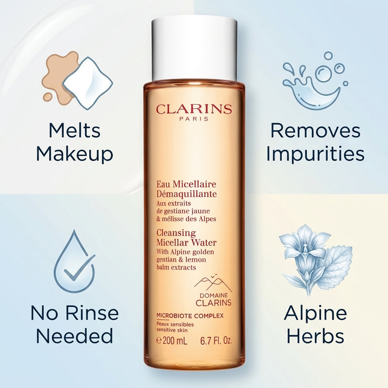 Clarins Cleansing Micellar Water 200ml