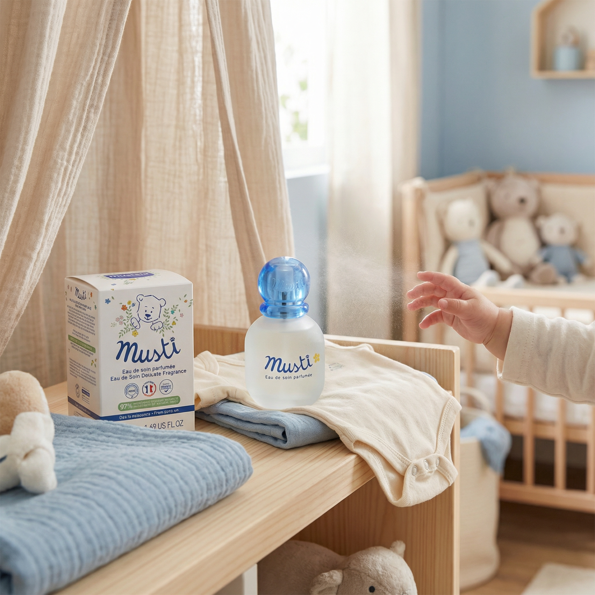 Mustela Musti Eau de Soin Parfumee 50ml