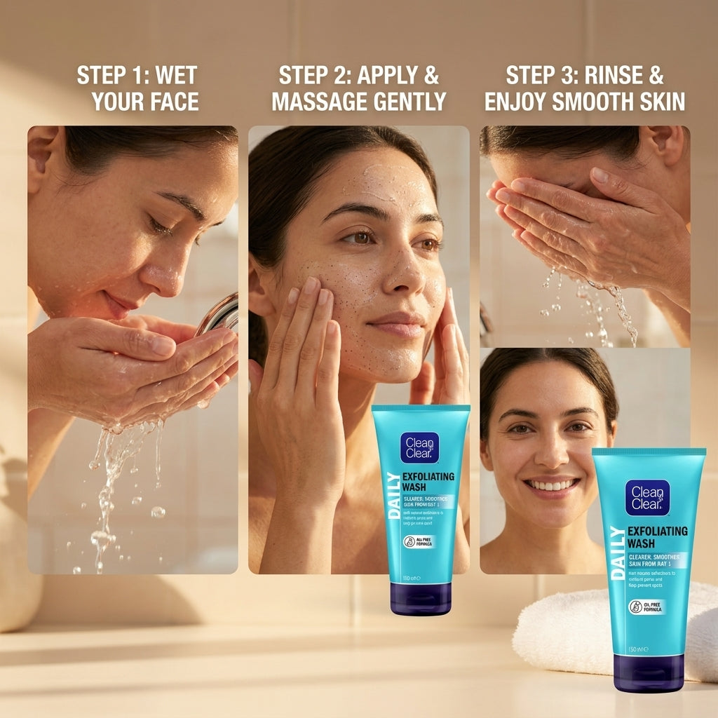 Clean & Clear Exfoliating Daily Wash 150ml