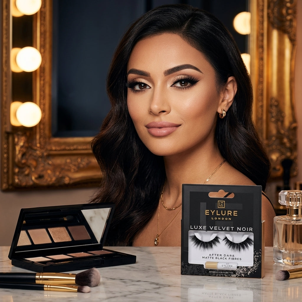 Eylure Luxe Velvet Noir Lashes After Dark 1ml