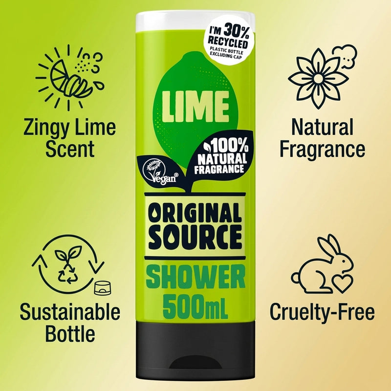 Original Source Lime Shower Gel 500ml