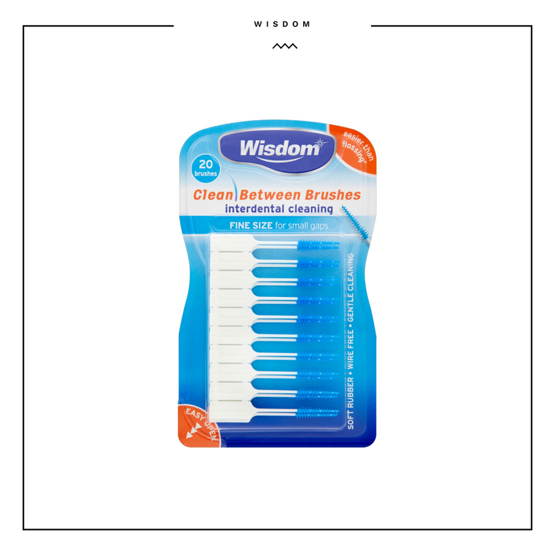 Wisdom Clean Between Interdental Brushes 20 Brushes