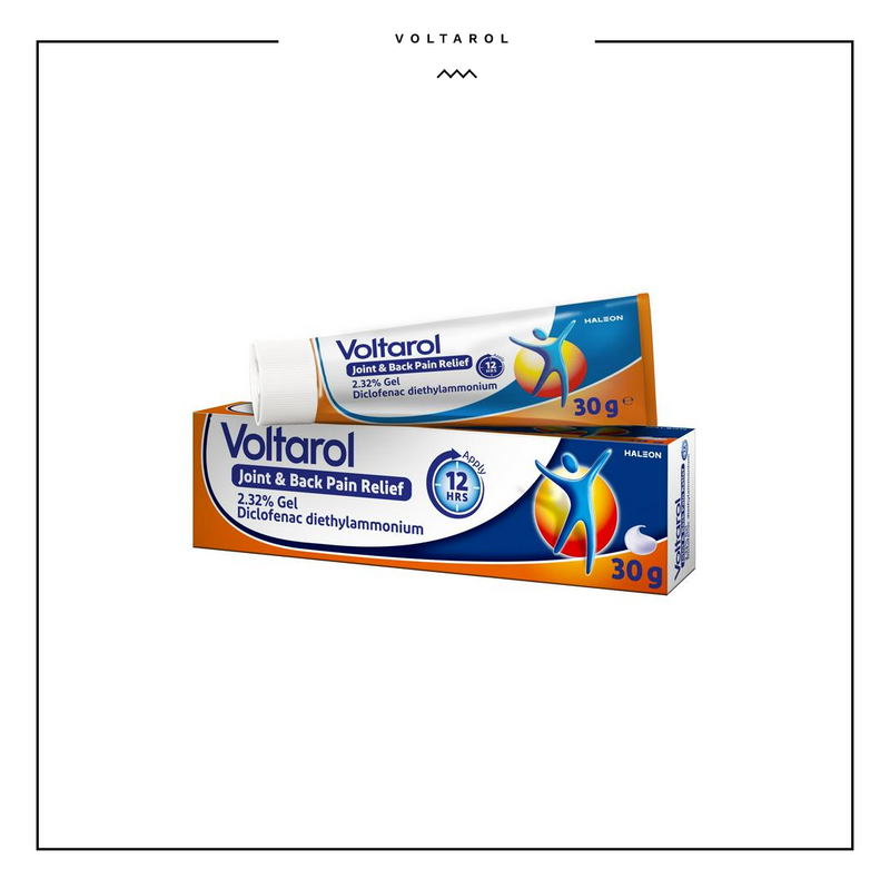 Voltarol Joint & Back Pain Relief Gel 2.32% 30g