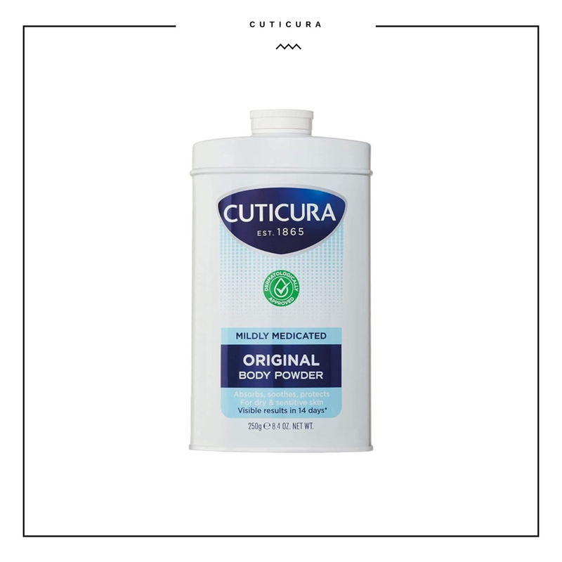 Cuticura Mildly Medicated Body Powder 250g