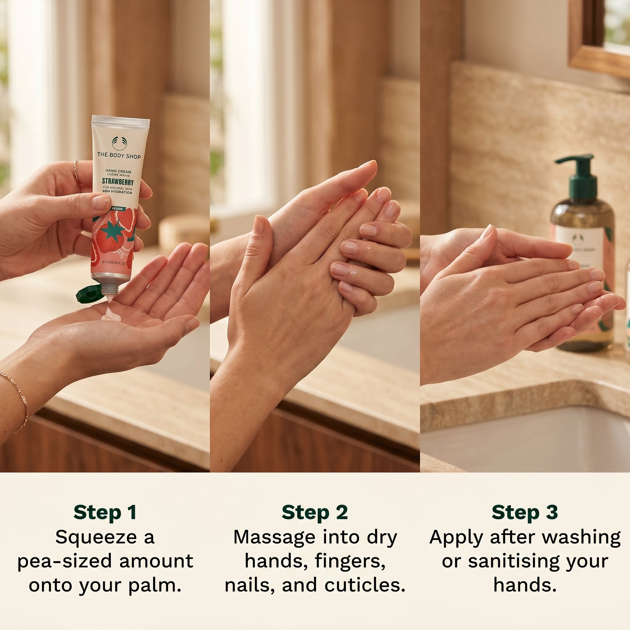 The Body Shop Strawberry Hand Cream, 30 ml
