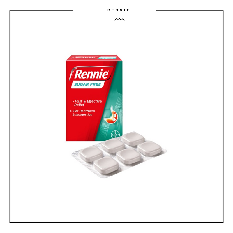 Rennie Sugar Free Tablets 24 Tabs