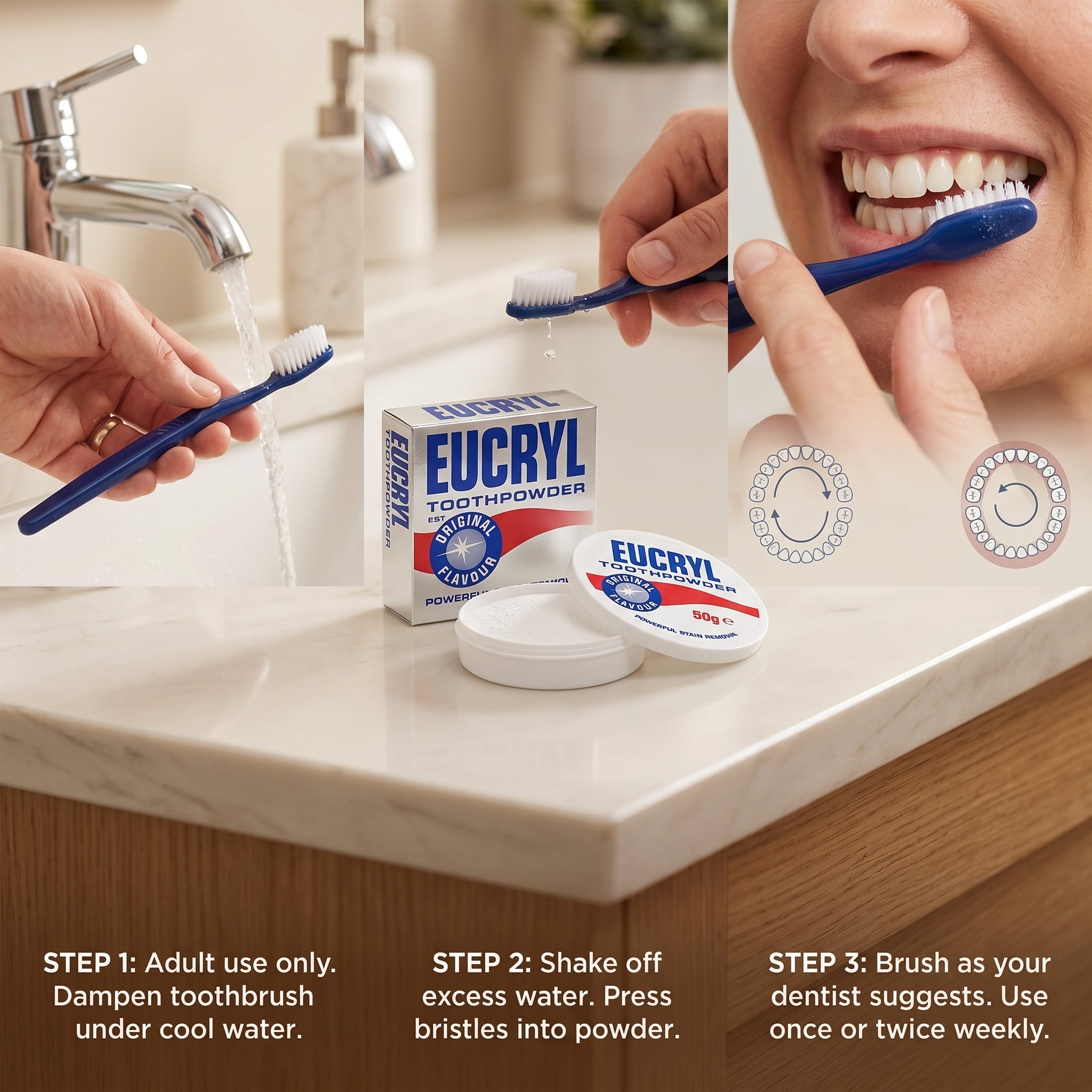 Eucryl Original Toothpowder 50g