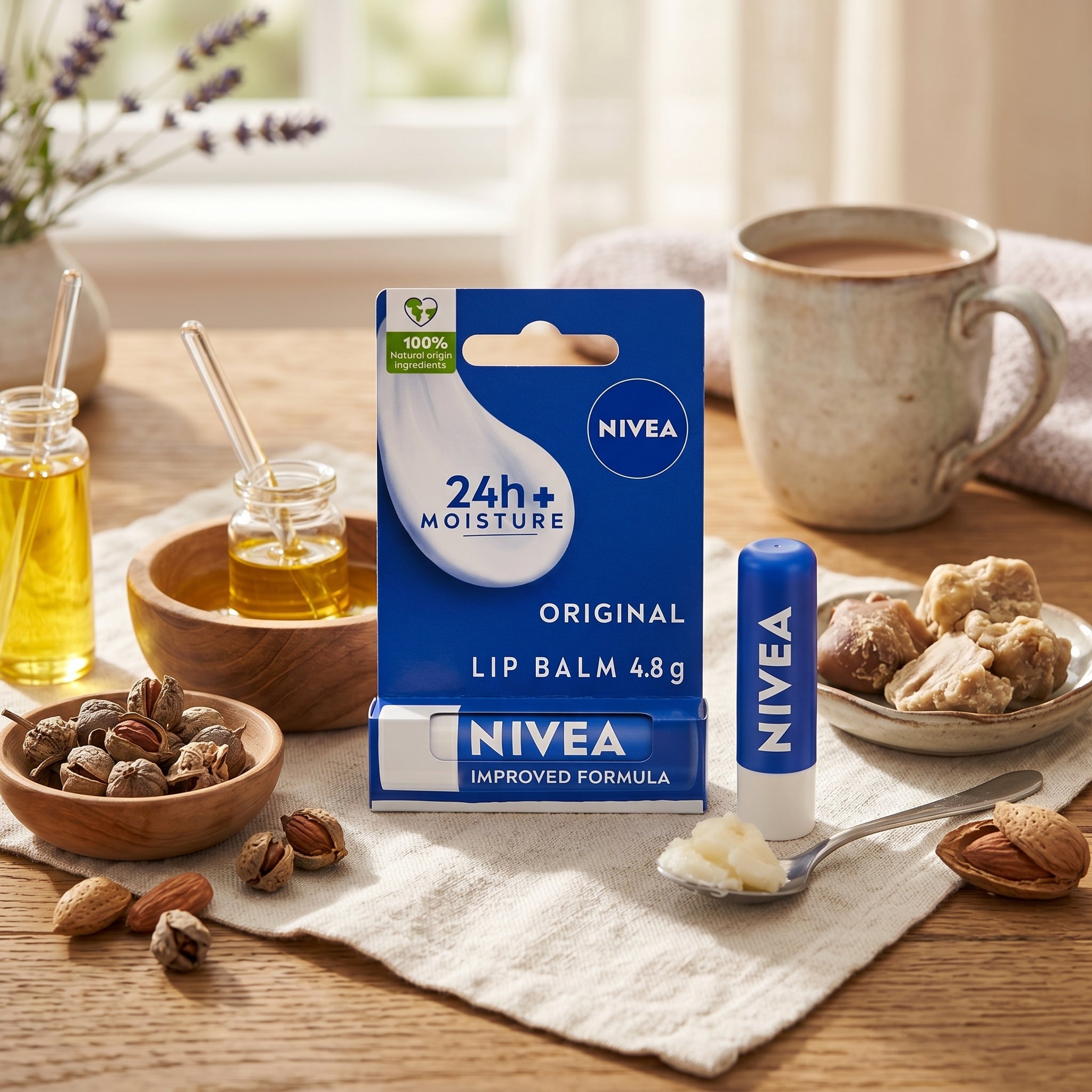 Nivea Lip Care Original Care 4.8g