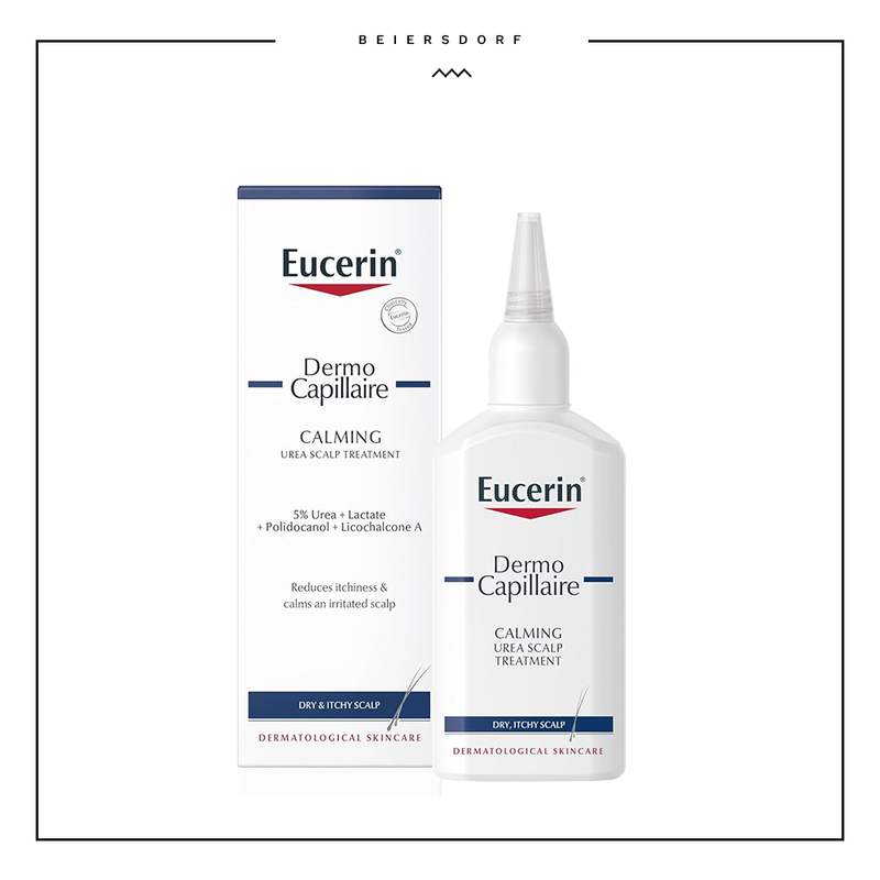 Eucerin DermoCapillaire Calming Urea Scalp Treatment 100ml