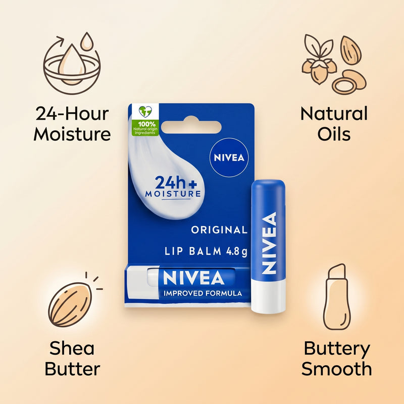 Nivea Lip Care Original Care 4.8g