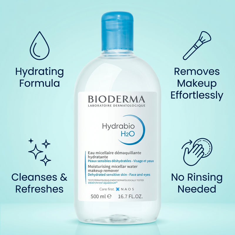Bioderma Hydrabio H2O Moisturising Micellar Water 500ml