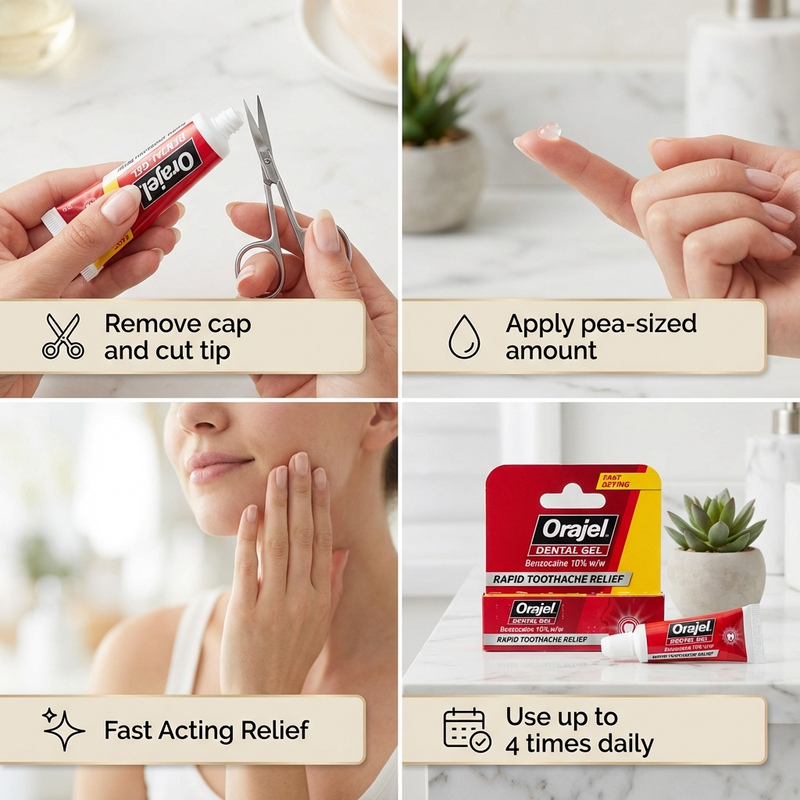 Orajel Dental Gel 5.3g