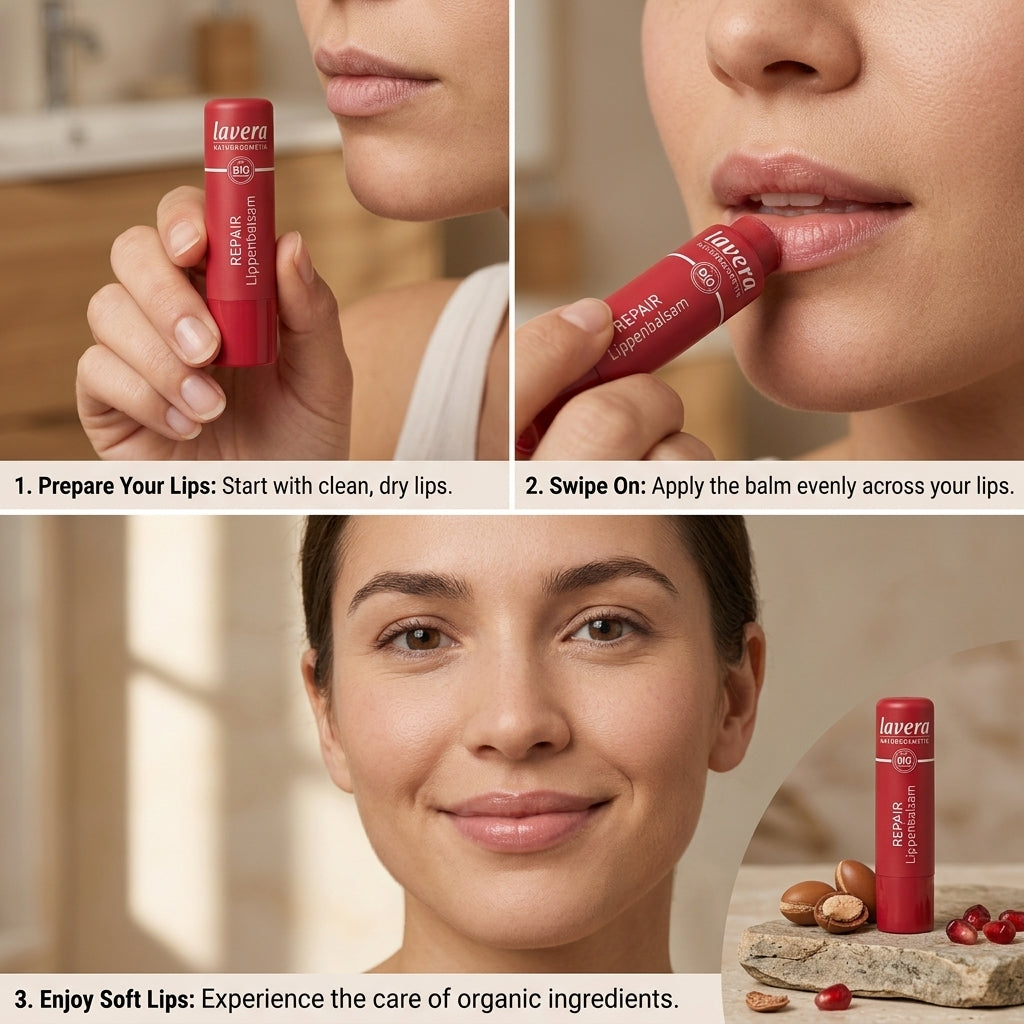 Lavera Organic Repair Lip Balm New 4.5g