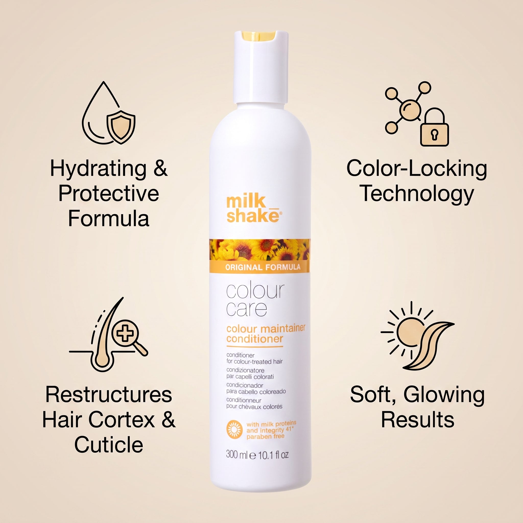 Milk Shake Color Care Color Maintainer Conditioner 300ml For Unisex