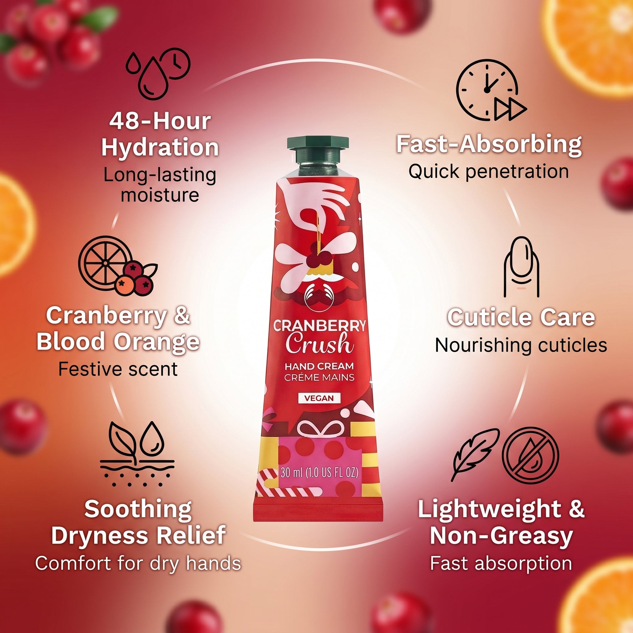 The Body Shop Hand Cream Cranberry 30ml