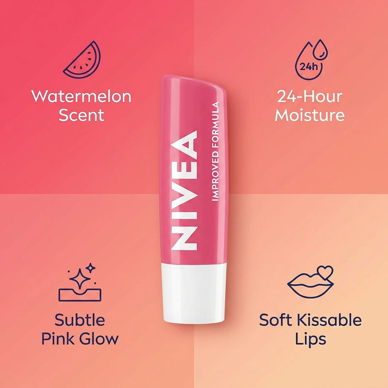 Nivea Watermelom Shine Lip Balm