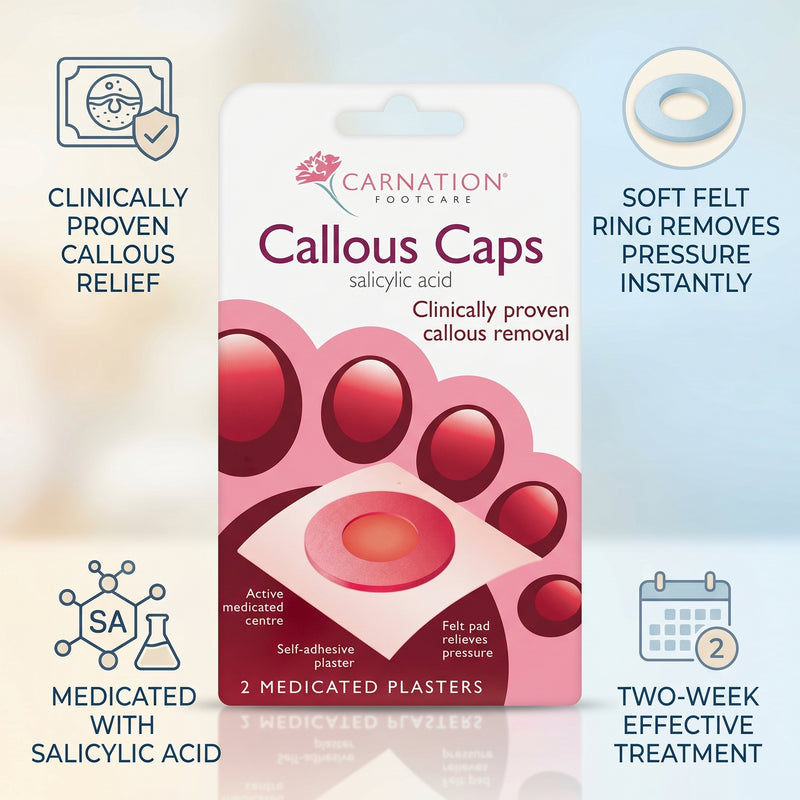 Carnation Callous Caps 2 Plasters