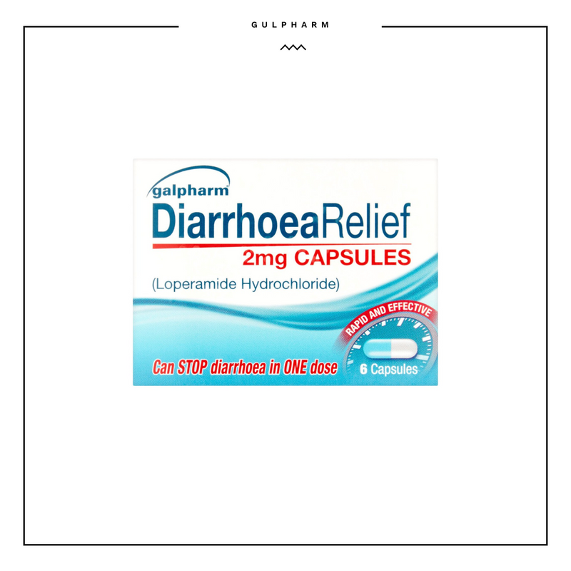 Galpharm Diarrhoea Relief 2mg 6caps