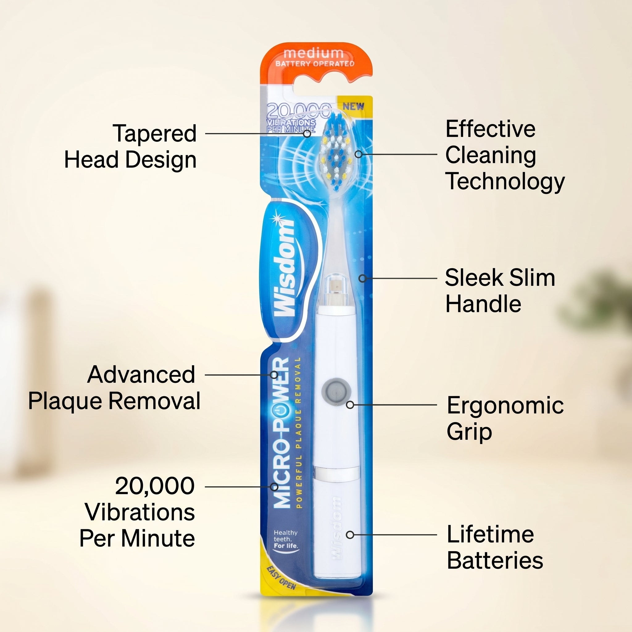 Wisdom Micro Power Toothbrush