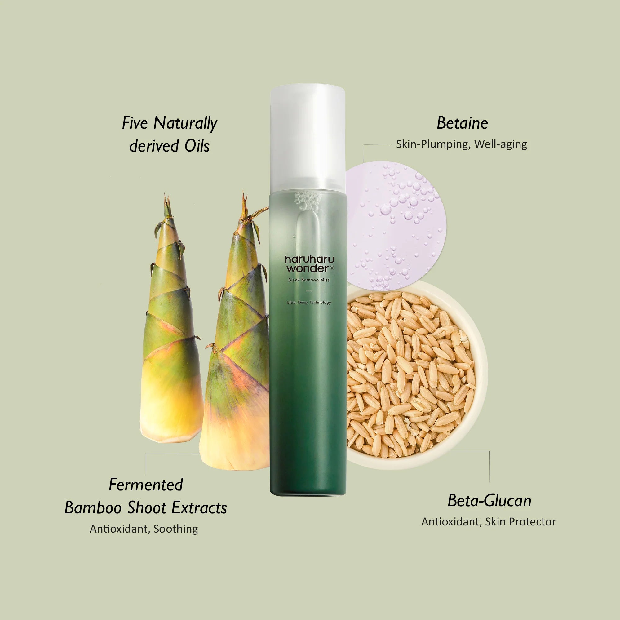 Haruharu Wonder Black Bamboo Mist 150 ml