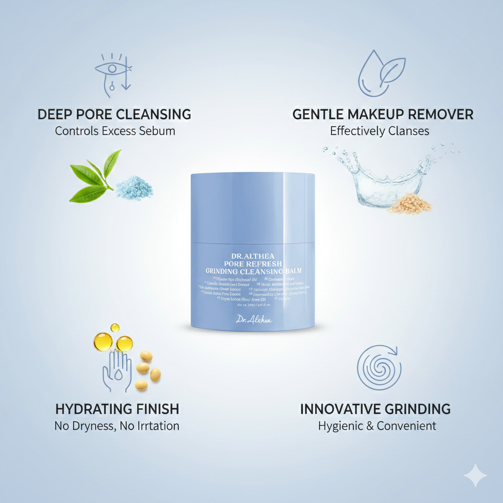 Dr. Althea pore refresh grinding cleansing balm
